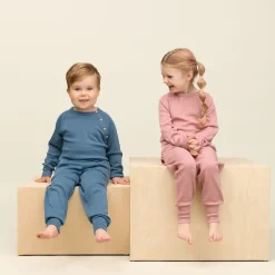 Outlet Villvette ullgenser til barn, Denimblå Ullgensere 8-16 År | Ullgensere Gutt 3-10 År