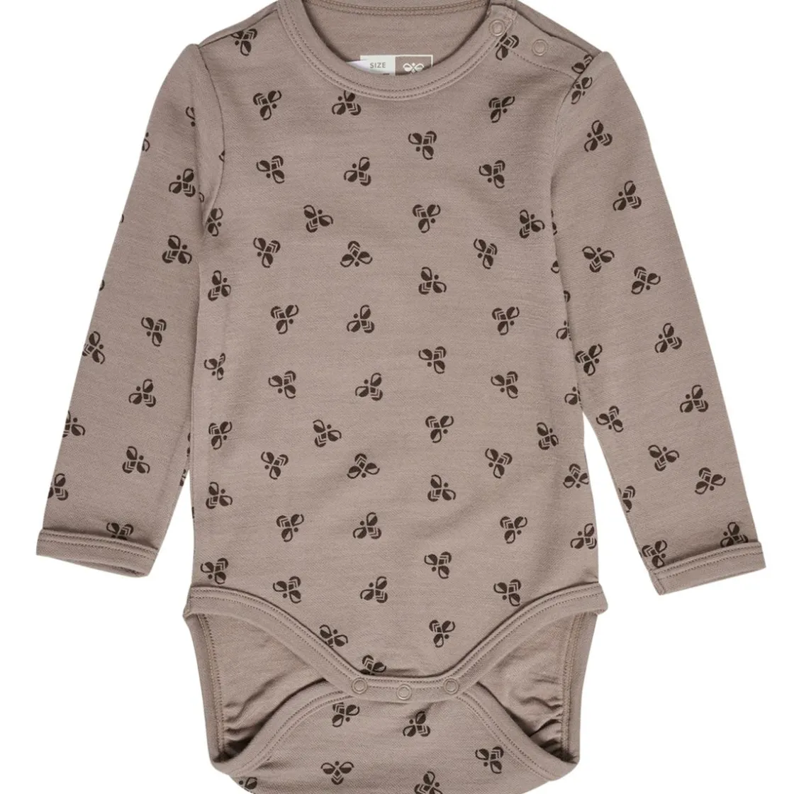 Outlet Bambo body i ull/bambus, Fungi/Major Brown Ullbody Og Ullgensere Baby | Ullbodyer Baby Jente