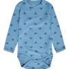 Outlet Bambo body i ull/bambus, Blue Shadow Ullbody Og Ullgensere Baby | Ullbodyer Baby Gutt