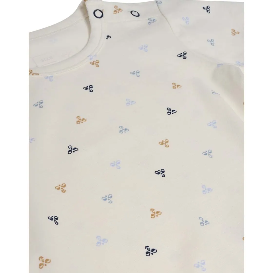 Outlet Beesy kortermet body, Black Iris Kortermet Baby Jente | Bodyer Baby Jente