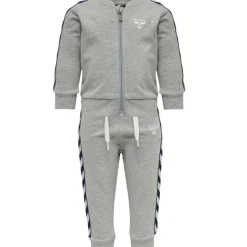 Best Bille joggedress sett til barn, grey melange Bukser & Tights Jente | Bukser & Tights Baby Jente