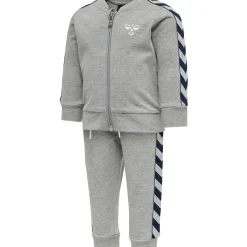 Best Bille joggedress sett til barn, grey melange Bukser & Tights Jente | Bukser & Tights Baby Jente