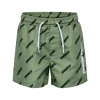 Hot Chill Board badeshorts til barn, Hedge Green Badetøy Gutt 8-16 År | Badetøy Baby Jente