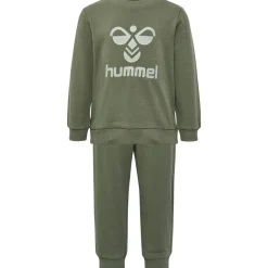 New Hmlarine joggedress sett, Dusty Olive Bukser Gutt | Bukser Baby Gutt