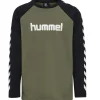 Fashion Hmlboys tynn genser, Dusty Olive Gensere Gutt 8-16 År | Gensere & Overdeler Gutt