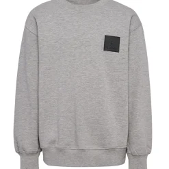 Best Hmlclean Sweatshirt, Grey Melange Gensere Jente 8-16 År | Gensere & Overdeler Gutt