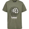 Outlet Hmlleo t-skjorte, Dusty Olive T-skjorte Gutt 8-16 År | T-skjorter Gutt