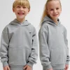 New Loose Bee hettegenser til barn, Grey Melange Gensere Jente 8-16 År | Gensere & Overdeler Gutt