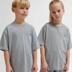 Sale Loose Bee t-skjorte til barn, Grey Melange T-skjorte Jente 8-16 År | T-skjorte Gutt 8-16 År