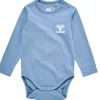 Clearance Mino body, Faded Denim/Marshmallow Bodyer Baby Jente | Bodyer Baby Gutt