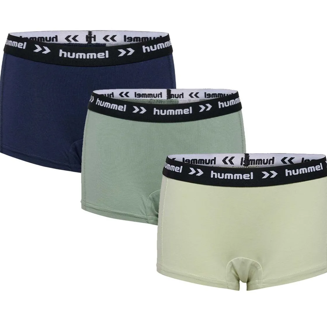 Outlet Nala 3-pack hipster til barn, Iceberg Green Undertøy Jente 8-16 År | Undertøy Jente