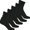 Outlet 5-pack sokker til barn, black Sokker Jente 8- 16 År | Sokker Jente