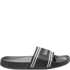 Online Hummel pool slide slippers til barn, black Sandaler Og Badesko