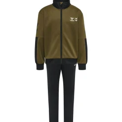 New Tazu tracksuit sett til barn, Dark Olive Bukser Gutt 8-16 År | Bukser Baby Gutt