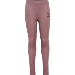 Discount Wingo leggings i ull/bambus til barn, Twilight Mauve Ullbukser 8-16 År | Ullbukser Gutt 3-10 År