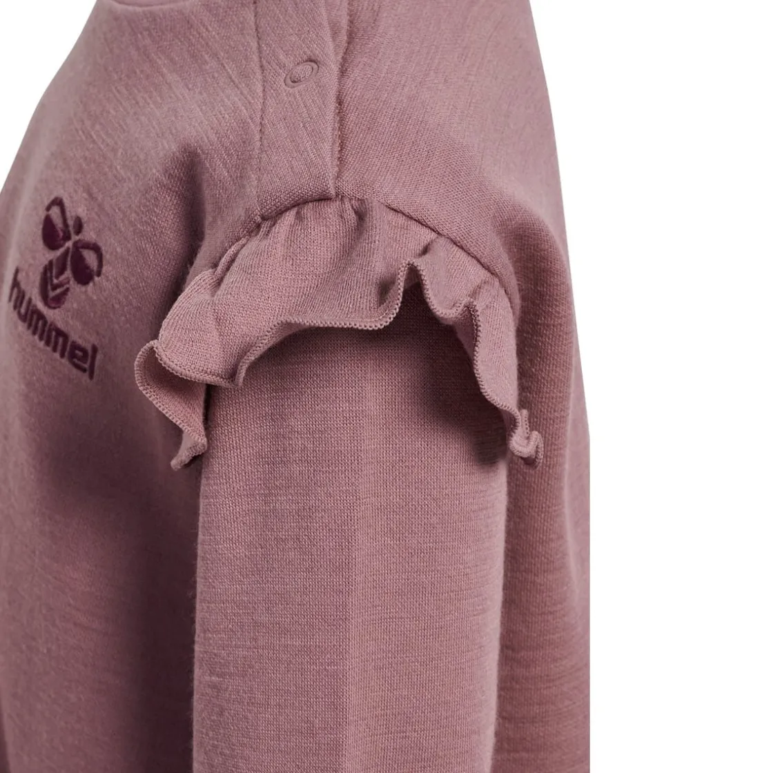 Clearance Wulbato kjole i ull/bomull til småbarn, Twilight Mauve Ullkjoler Jente 3-10 År | Ullkjoler Baby
