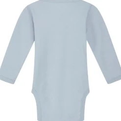 Outlet Hust & Claire Baloo body ull/bambus mus, Cloud Blue Ullbody Og Ullgensere Baby | Ullbodyer Baby Gutt