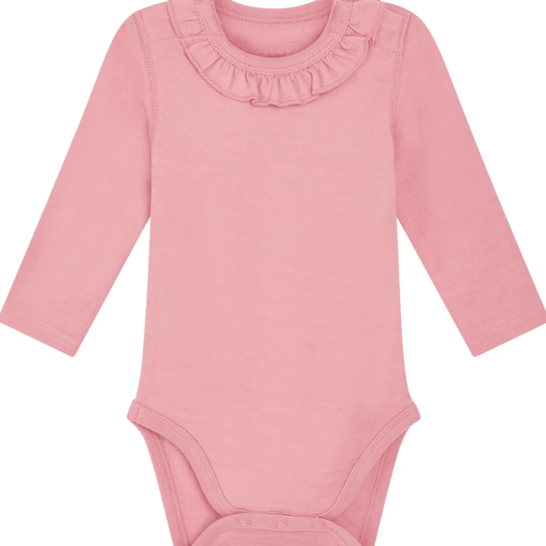 Outlet Hust & Claire Barbara body i ull/bambus, Orchid Ullbody Og Ullgensere Baby | Penklær Baby Jente