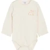 New Hust & Claire Barina body m/kanin, whisper melange Bodyer Baby Jente