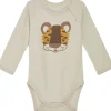 Clearance Hust & Claire Basti tiger body ull/bambu, French Oak Ullbody Og Ullgensere Baby | Ullbodyer Baby Jente
