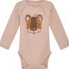 New Hust & Claire Basti tiger body ull/bambus, Rose Cloud Ullbody Og Ullgensere Baby | Ullbodyer Baby Jente