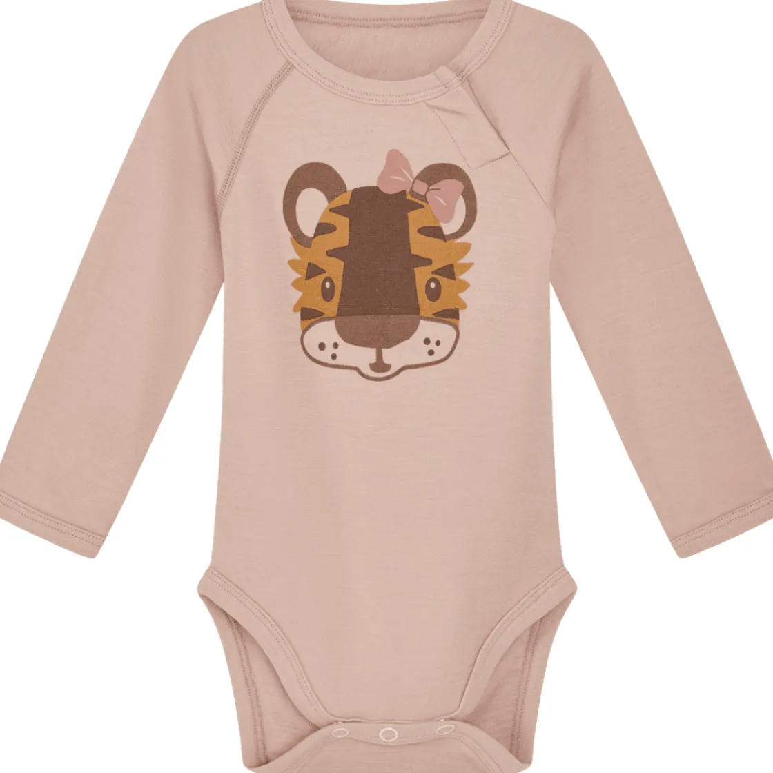 New Hust & Claire Basti tiger body ull/bambus, Rose Cloud Ullbody Og Ullgensere Baby | Ullbodyer Baby Jente