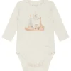 Outlet Hust & Claire Bebe body, whisper melange Bodyer Baby Jente | Bodyer Baby Gutt
