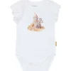Fashion Hust & Claire Beninette kortermet body, white Bodyer Baby Jente