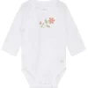 Sale Hust & Claire Bing omslagsbody, white Bodyer Baby Jente
