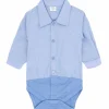 Sale Hust & Claire Birger skjortebody, light blue Penklær Gutt | Skjorter Gutt