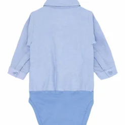 Sale Hust & Claire Birger skjortebody, light blue Penklær Gutt | Skjorter Gutt
