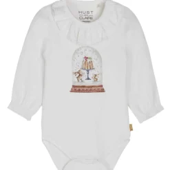 New Hust & Claire Bita body med krage, sugar Juleantrekk Til Baby Jente | Penklær Baby Jente