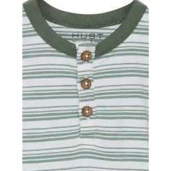 Clearance Hust & Claire Bob kortemet body, jade green Kort | Kortermet Baby Gutt