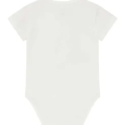 Discount Hust & Claire Bob kortermet body, ivory Kort | Kortermet Baby Gutt