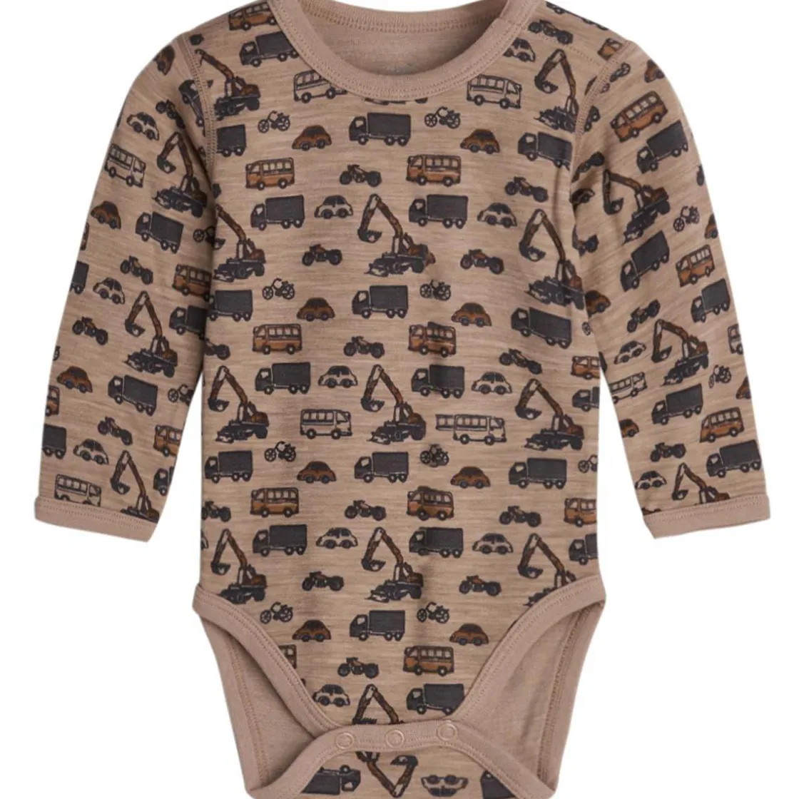 Fashion Hust & Claire body i ull/bambus kjøretøy, biscuit mel. Ullbody Og Ullgensere Baby | Ullbodyer Baby Gutt