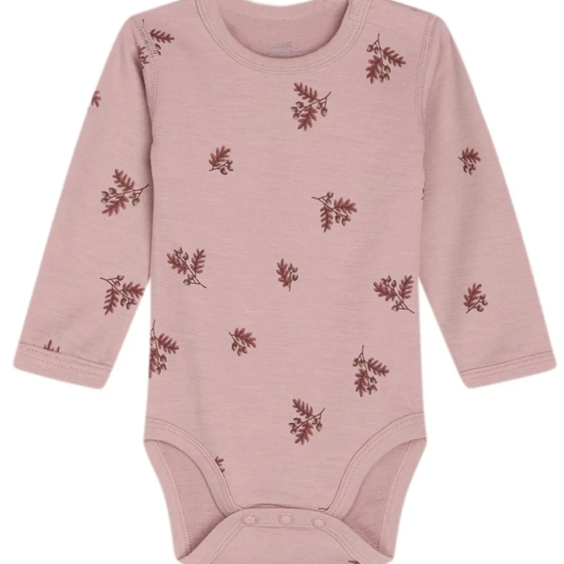 New Hust & Claire body i ull/bambus med nøtter, Shade rose Ullbody Og Ullgensere Baby | Ullbodyer Baby Jente