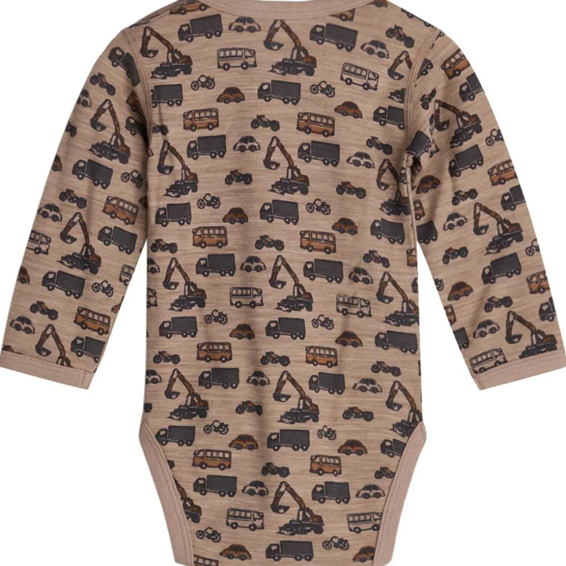 Fashion Hust & Claire body i ull/bambus kjøretøy, biscuit mel. Ullbody Og Ullgensere Baby | Ullbodyer Baby Gutt