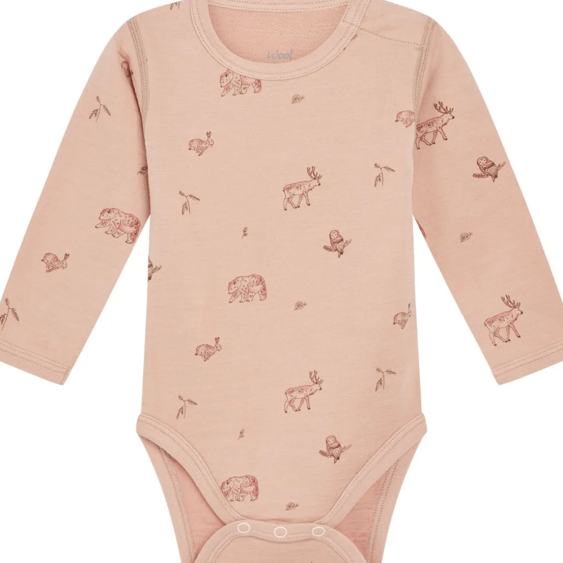 Sale Hust & Claire body ull/bambus skogsdyr, Rose Cloud Ullbody Og Ullgensere Baby | Ullbodyer Baby Jente