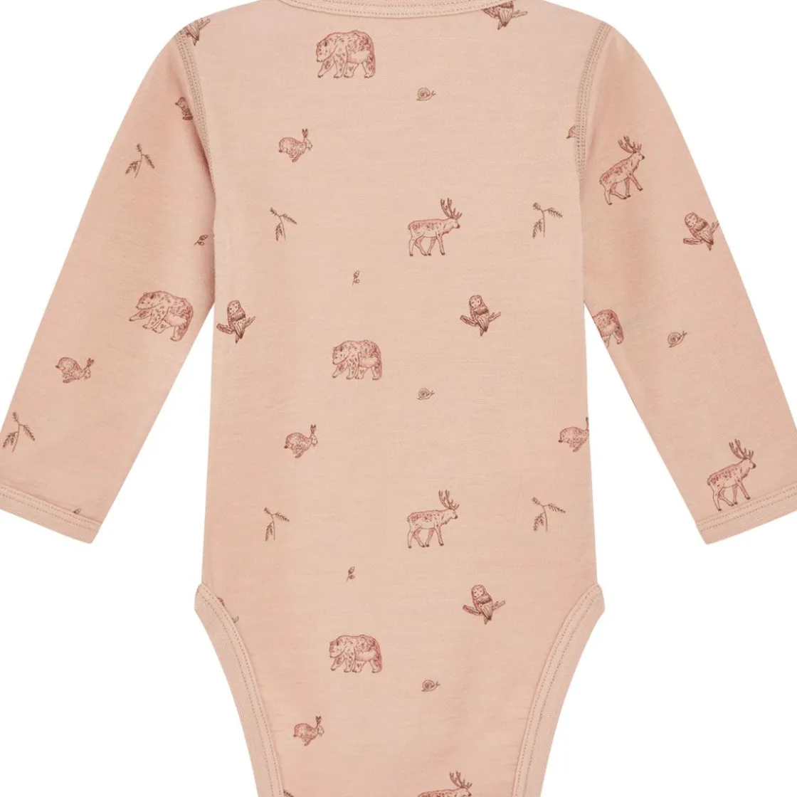 Sale Hust & Claire body ull/bambus skogsdyr, Rose Cloud Ullbody Og Ullgensere Baby | Ullbodyer Baby Jente