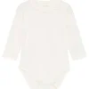 New Hust & Claire Boletta body m/krage i bambus, Ivory Penklær Jente | Penklær Baby Jente