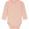 Sale Hust & Claire Bonitta body i bambus, peach rose Bodyer Baby Jente