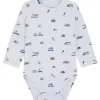 Clearance Hust & Claire Buller body i bambus, water Bodyer Baby Jente | Bodyer Baby Gutt