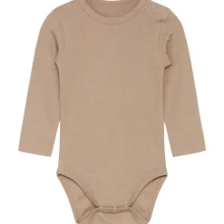 Discount Hust & Claire Buller body m/hullmønster, mocha Bodyer Baby Jente | Bodyer Baby Gutt
