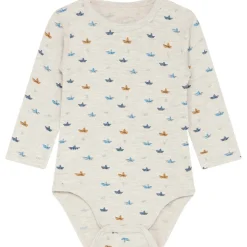 Outlet Hust & Claire Buller body i bambus, glacier Bodyer Baby Jente | Bodyer Baby Gutt