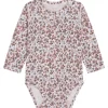 Discount Hust & Claire Buller body i bambus, rose morn Bodyer Baby Jente