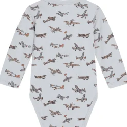 Online Hust & Claire Buller body i bambus m/fly, iced aqua Bodyer Baby Jente | Bodyer Baby Gutt