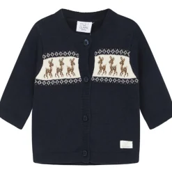 New Hust & Claire Cello cardigan til baby, navy Juleantrekk Til Baby Jente | Gensere & Overdeler Gutt