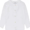 Clearance Hust & Claire Cillja cardigan til baby og barn, white Penklær Jente | Penklær Jente