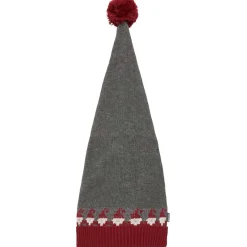 New Hust & Claire Frille nisselue til barn, wool grey Nisseluer Barn | Nisseluer Baby