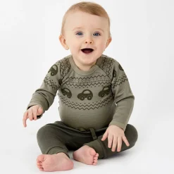 New Hust & Claire Gaby bukse i ull/bambus, Teal leaf Ullbukser Gutt 3-10 År | Ullbukser Baby